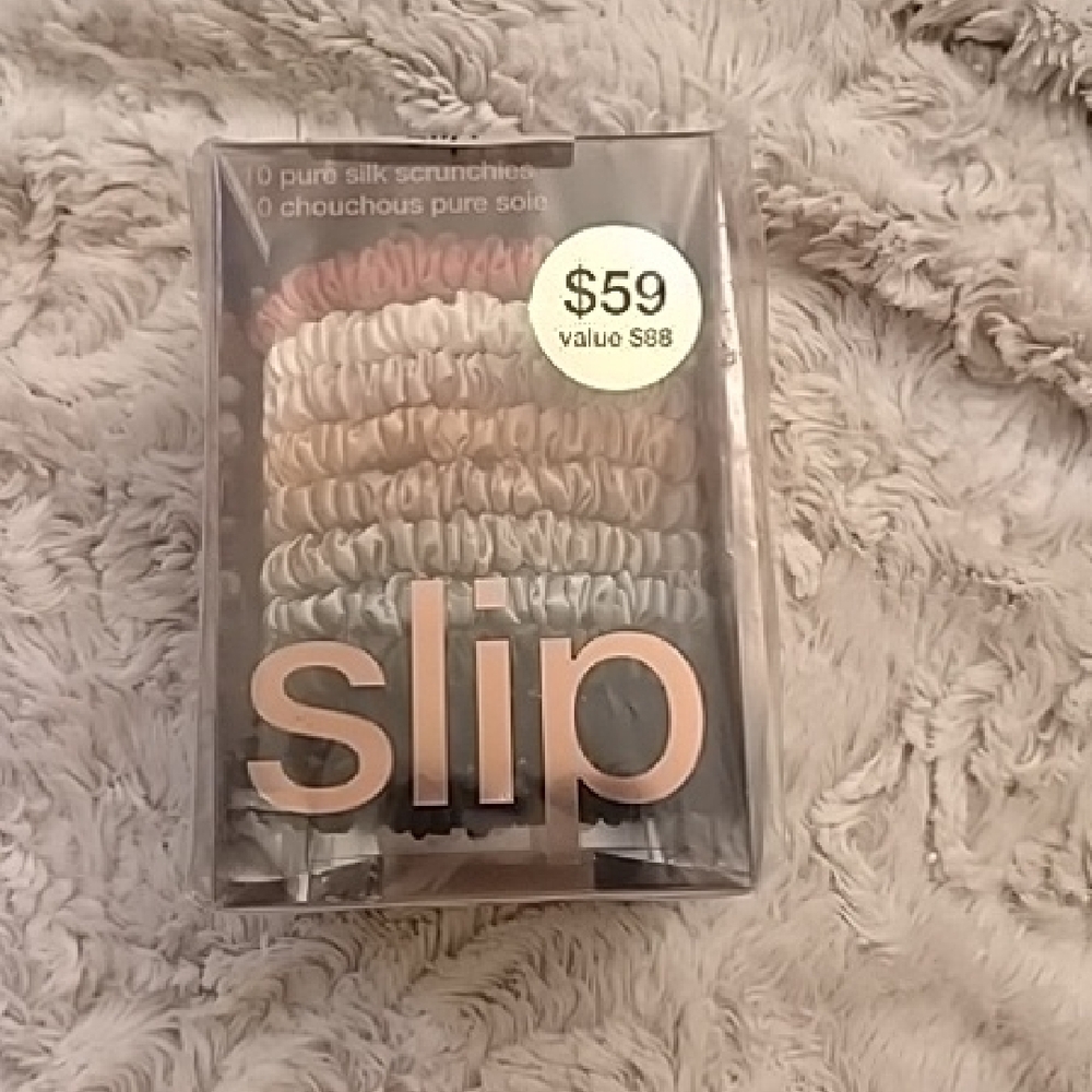 Slip Pure Silk Scrunchies Set NIB